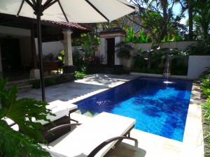 The Club Villas' private pool