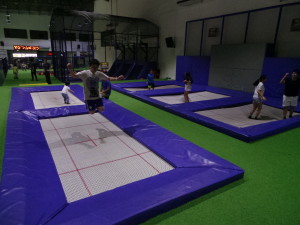 Olympic-sized trampoline