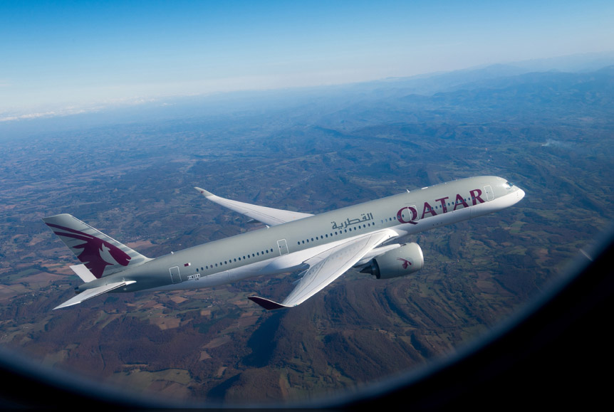 [Adv] Jadi saksi sejarah peluncuran pesawat A350 Qatar Airways